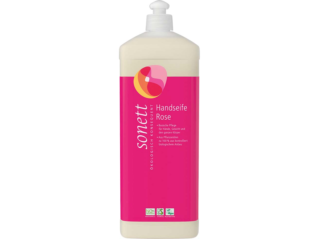 Sonett Flüssigseife "Rose" Nachfüllung, 1 l