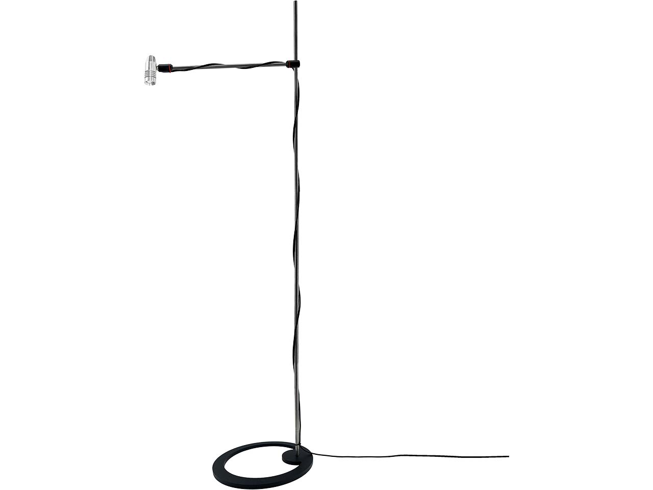 Bauer & Böcker LED-Stehleuchte "Ceres" silver
