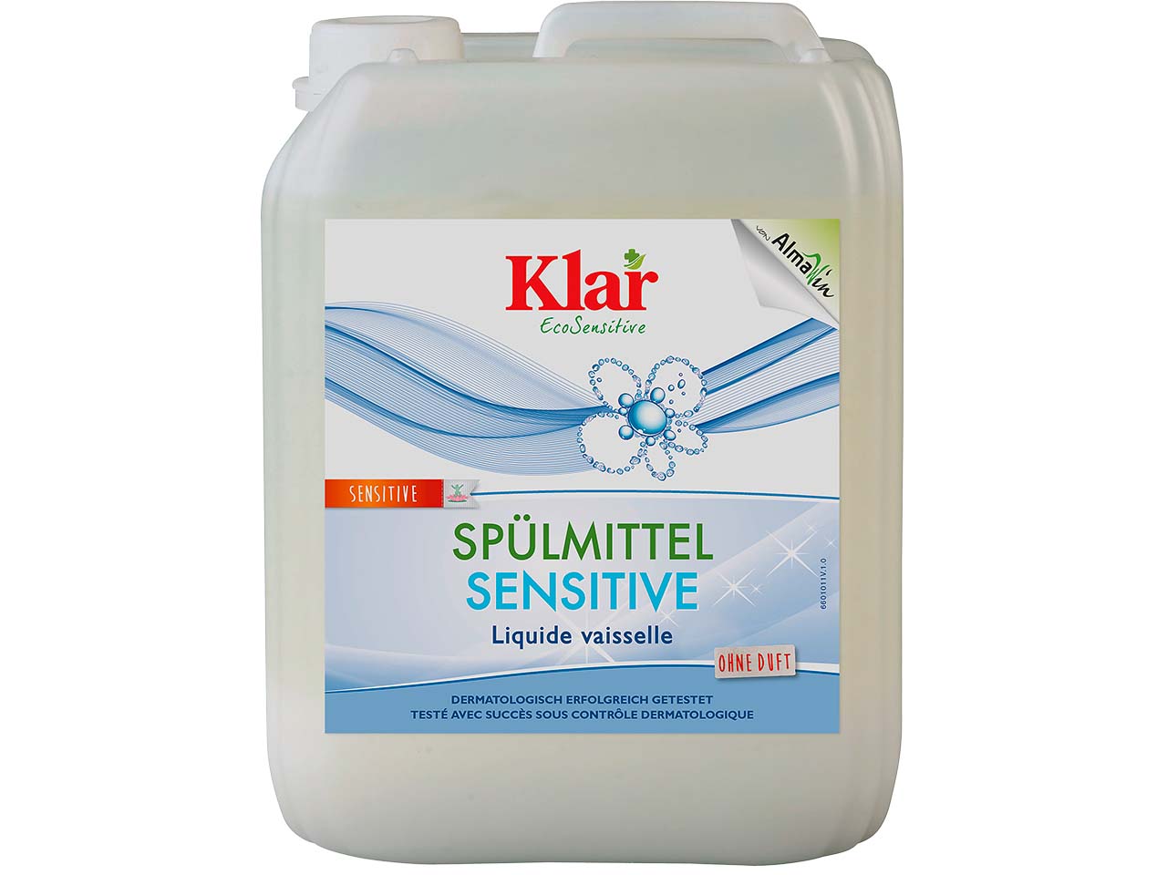 Klar Geschirrspülmittel "EcoSensitive" 5 l