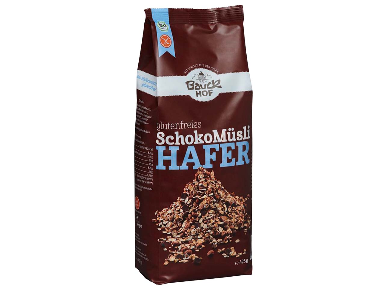 Bauckhof Bio-Hafermüsli mit Schoko, 425 g