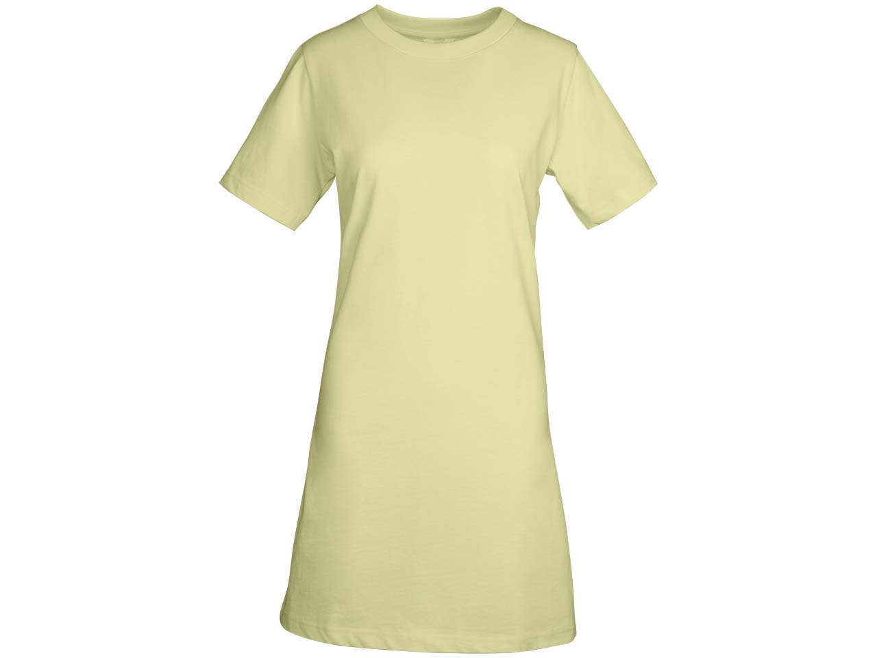 MELA Bio-Damen-T-Shirt-Kleid "SHRISHTI" 260 g/m², ginger lemon, Gr. M