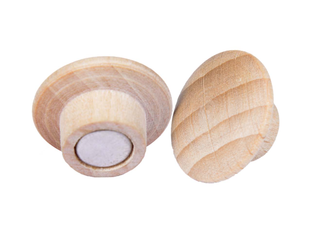 Legamaster Magnete 'WOODEN' aus FSC-zertifiziertem Holz, 5 Stk.