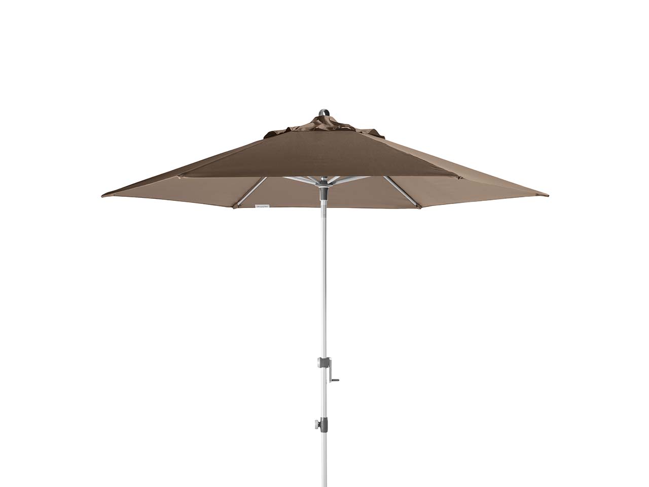 doppler Sonnenschirm "Expert Auto Tilt" Ø 280 cm, greige