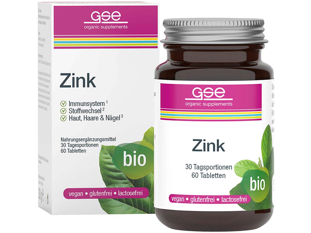 GSE Bio-Tabletten Zink Compakt, 60 Stück
