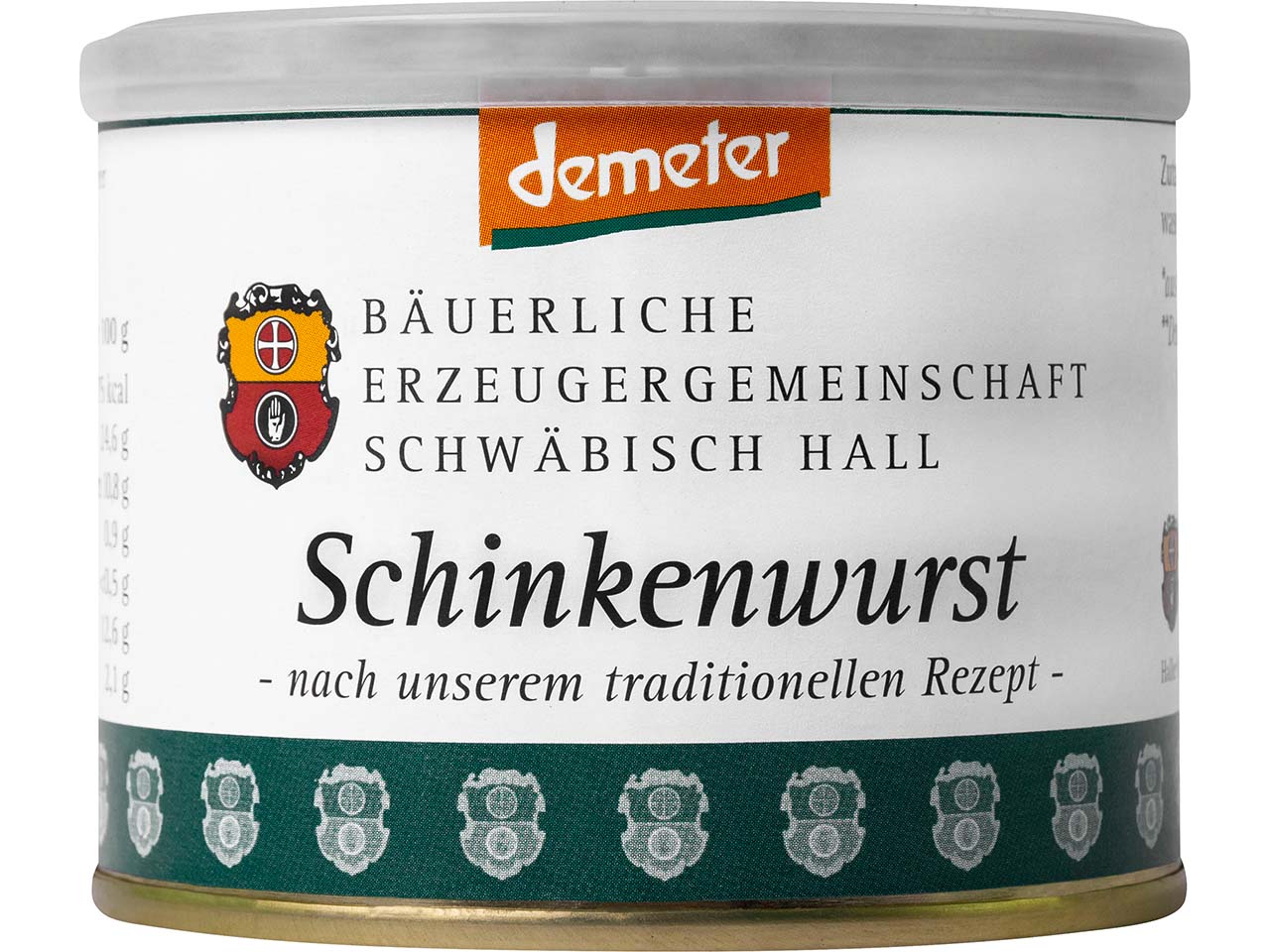 Bäuerliche Erzeugergemeinschaft Schwäbisch Hall Bio-Schinkenwurst, 200 g