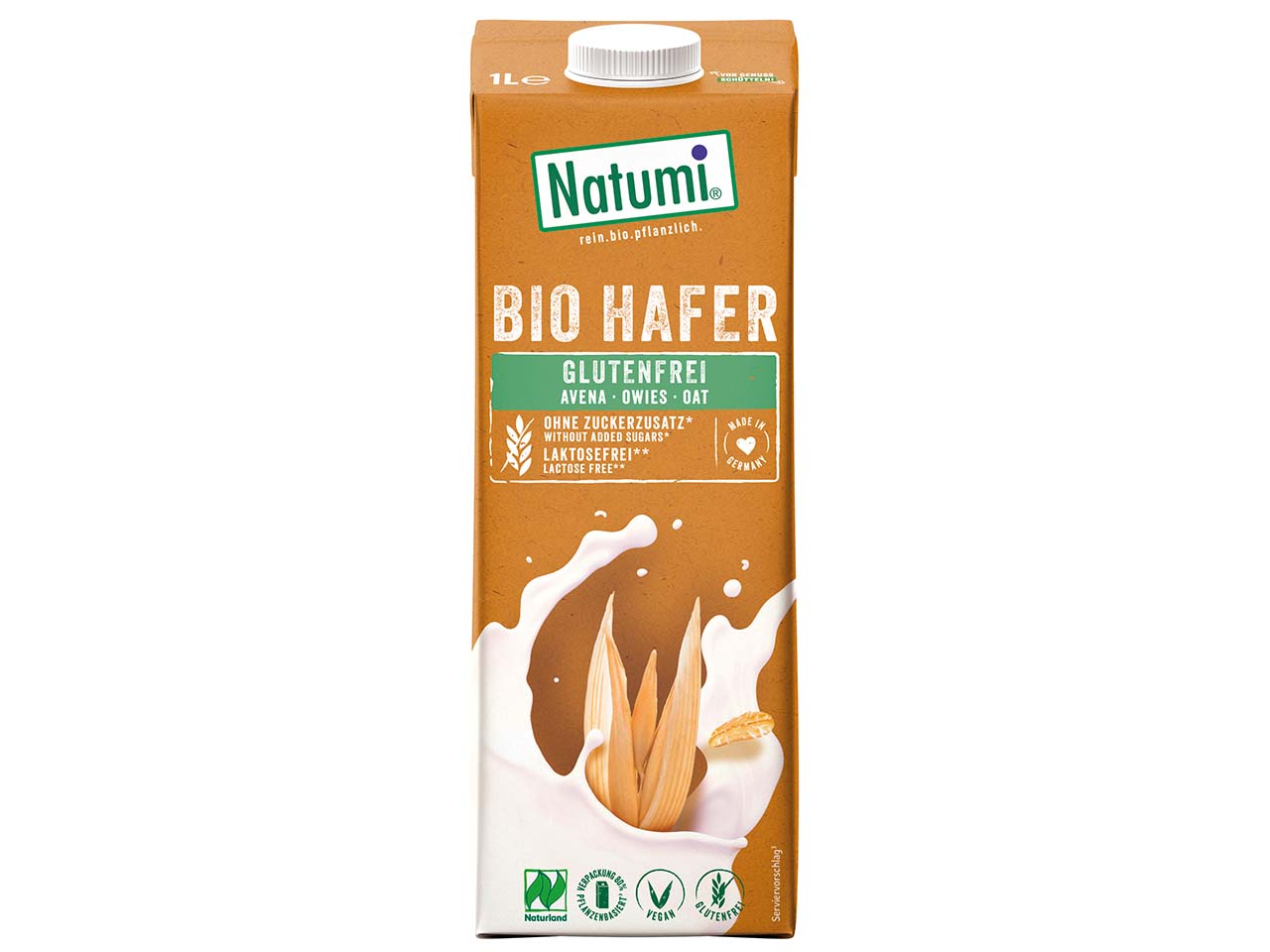 NATUMI Bio-Haferdrink, glutenfrei, 1 l