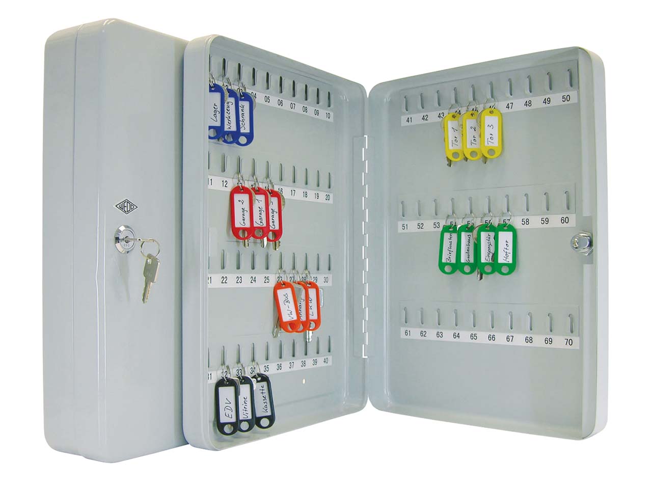 Schlüsselschrank für 70 Schlüssel