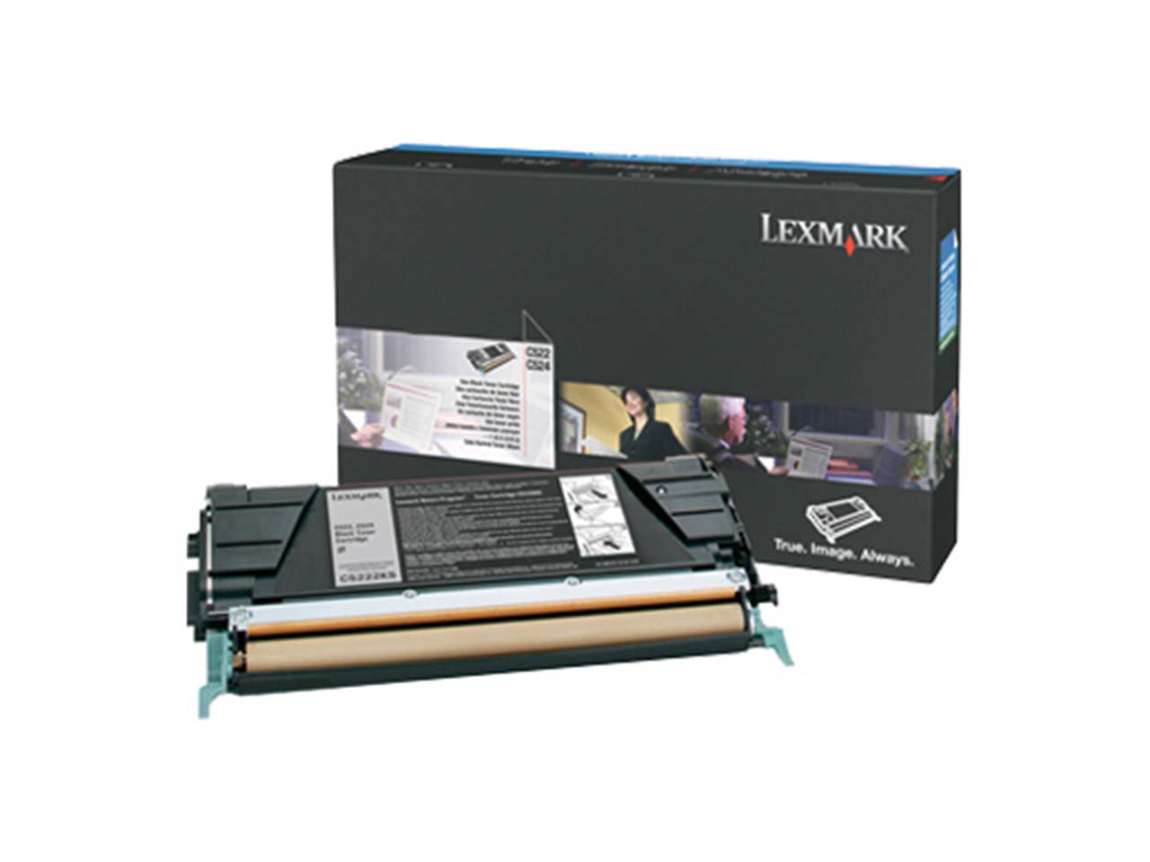 Lexmark Druckkassette W850H21G schwarz