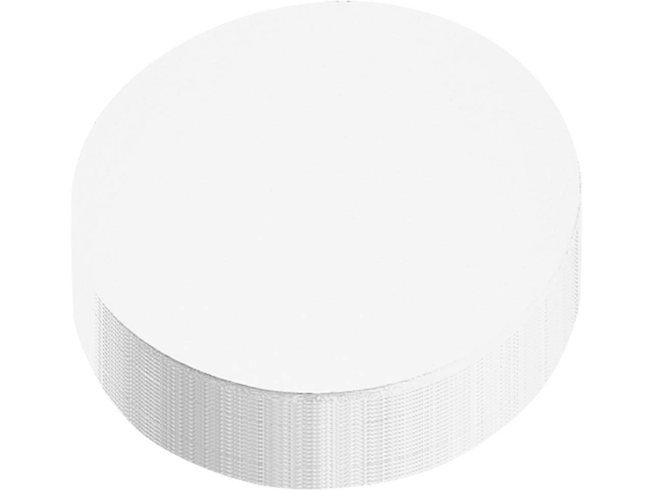 250 Blatt Moderationspapier Kreise 14cm weiß