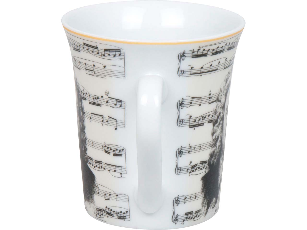 Könitz Tasse Komponisten "Bach"