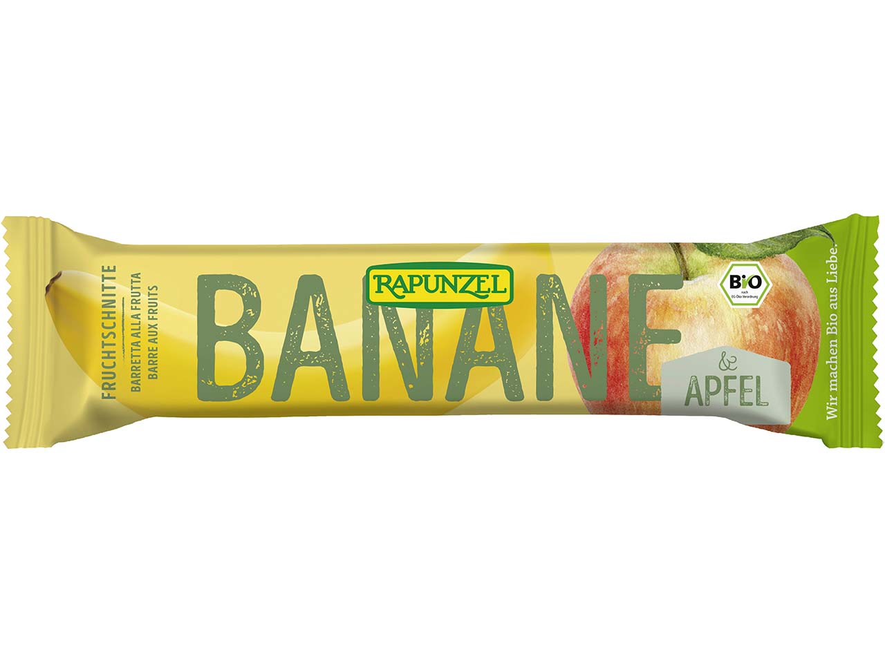 RAPUNZEL Fruchtschnitte Banane-Apfel, 40 g