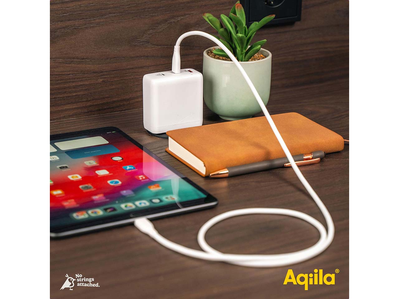 Aqiila USB Ladegerät und Ladeadapter "Chargebird W3"