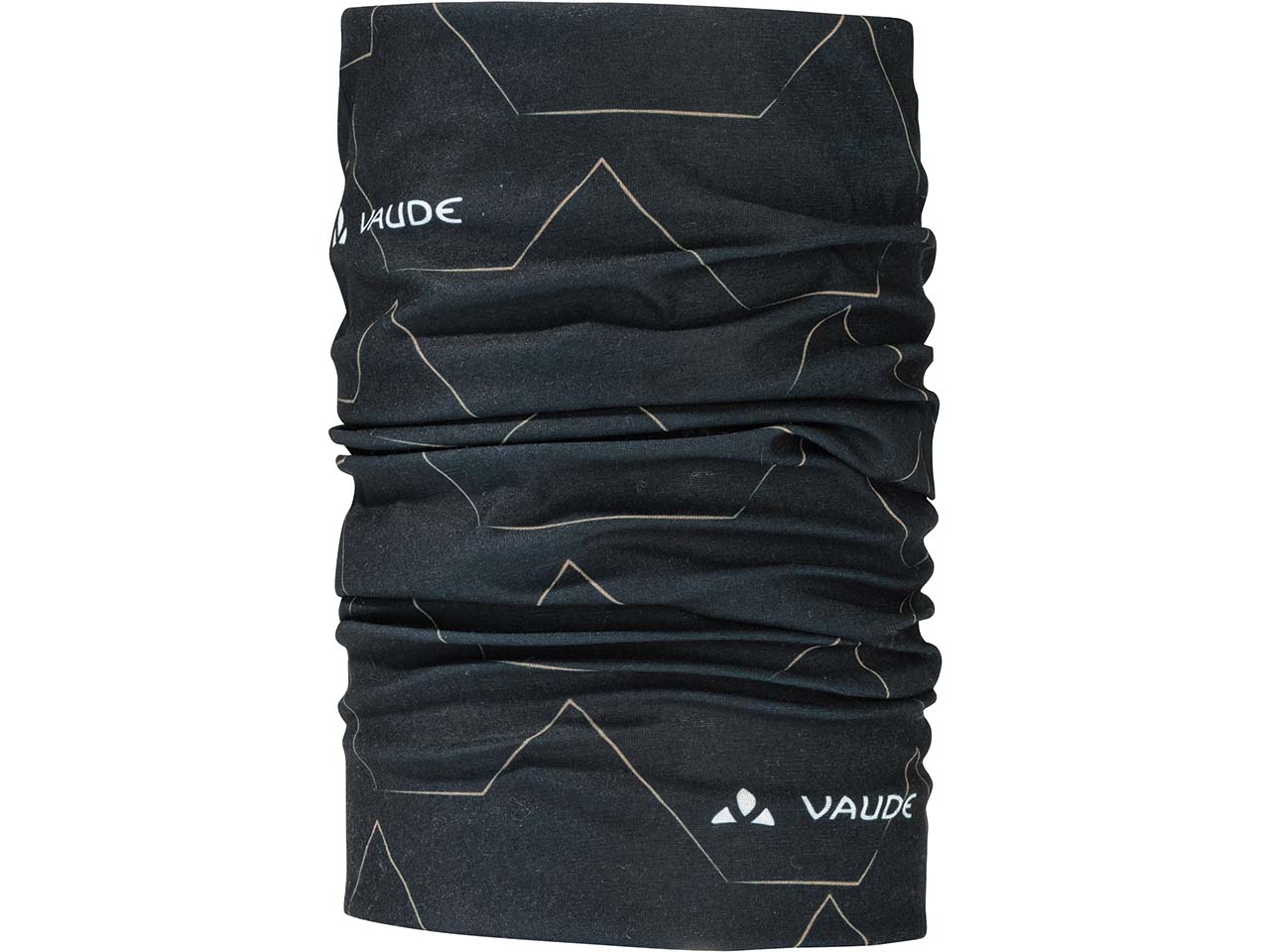 VAUDE Multifunktionstuch "Multitube" schnelltrocknend, black/oat