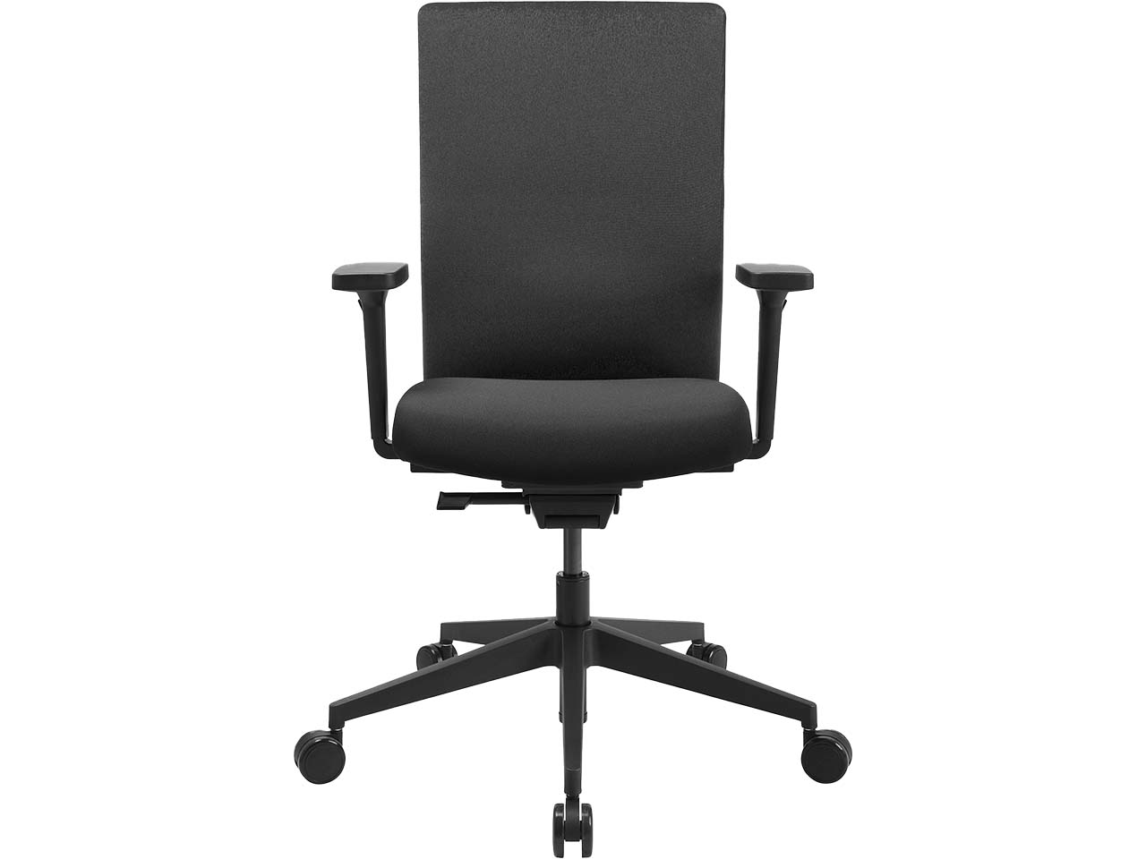 Topstar Bürodrehstuhl "AirWork G" mit Armlehnen, Sitz schwarz, Rücken schwarz