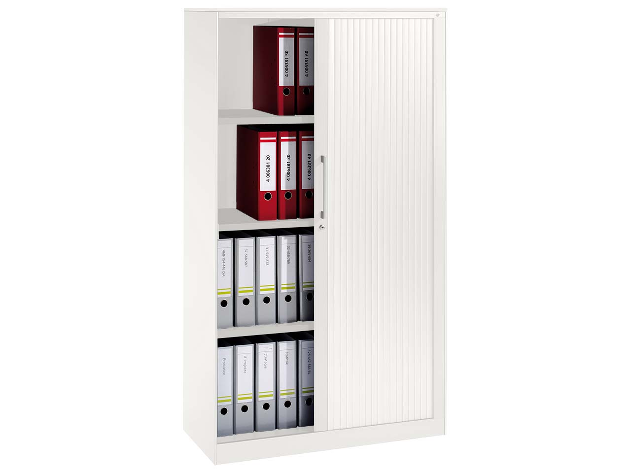 Rollladenschrank "Pureness", Höhe 163,5 cm  (BxT) 80 x 43,5, weiß