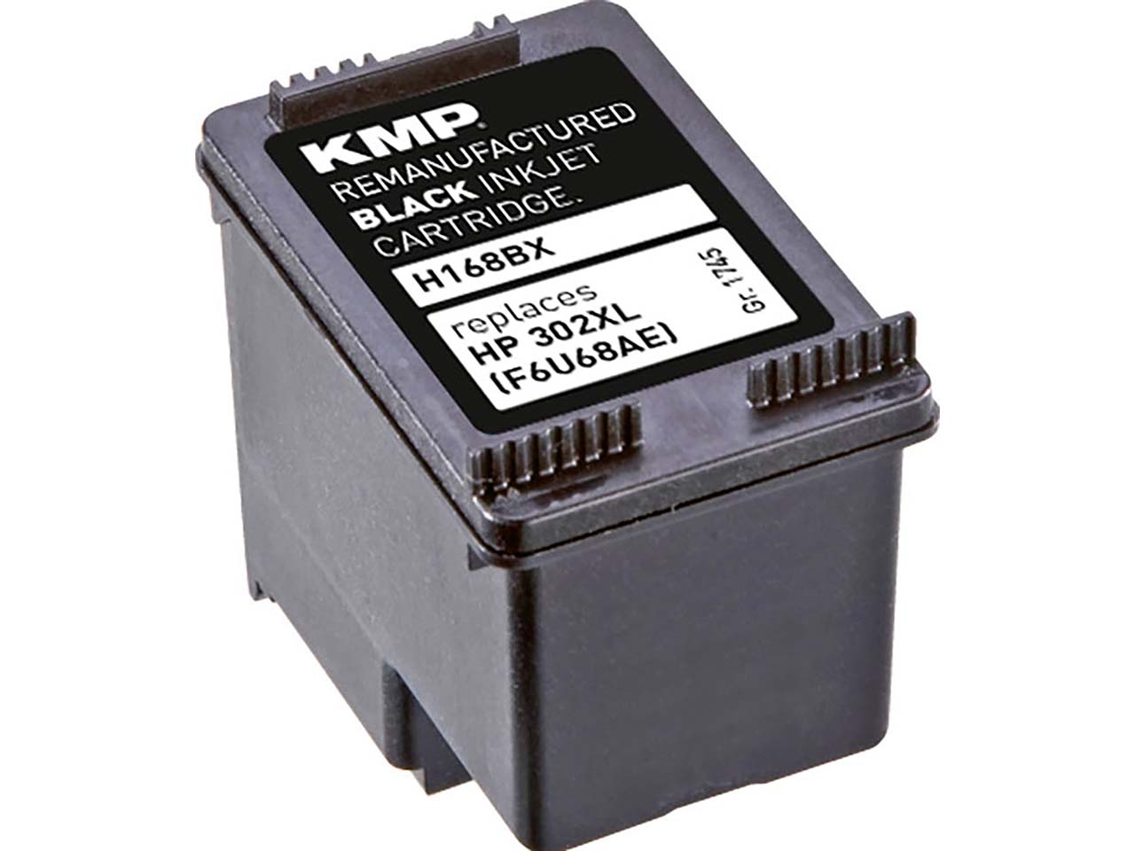 KMP Tintenpatrone ersetzt HP Nr. 302XLBK schwarz