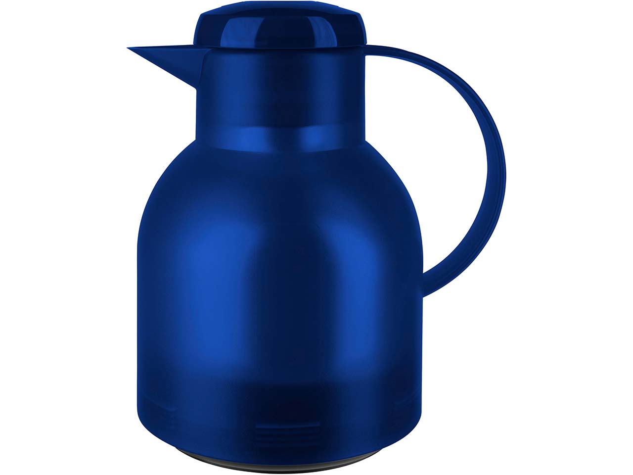 EMSA Isolierkanne 'SAMBA' Quick Press, 1,0 l, blau transluzent