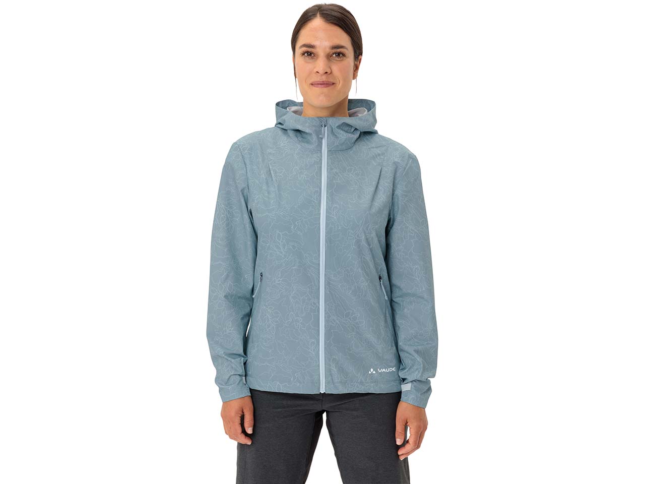 VAUDE Damen-Windjacke "Adlux Air" mit Rückenventilation, nordic blue, Gr. 36