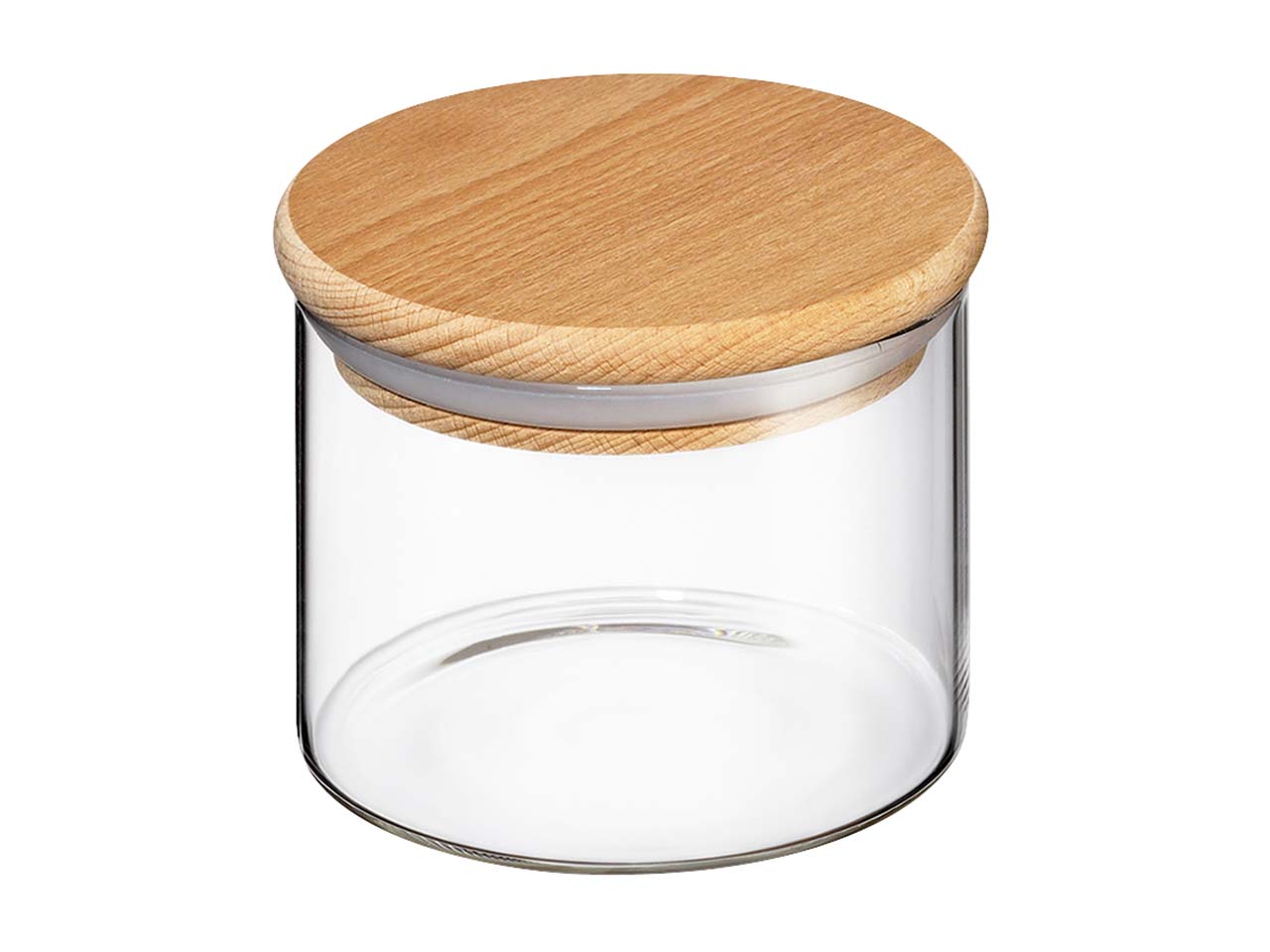 Zassenhaus Vorratsglas mit Holzdeckel 350 ml