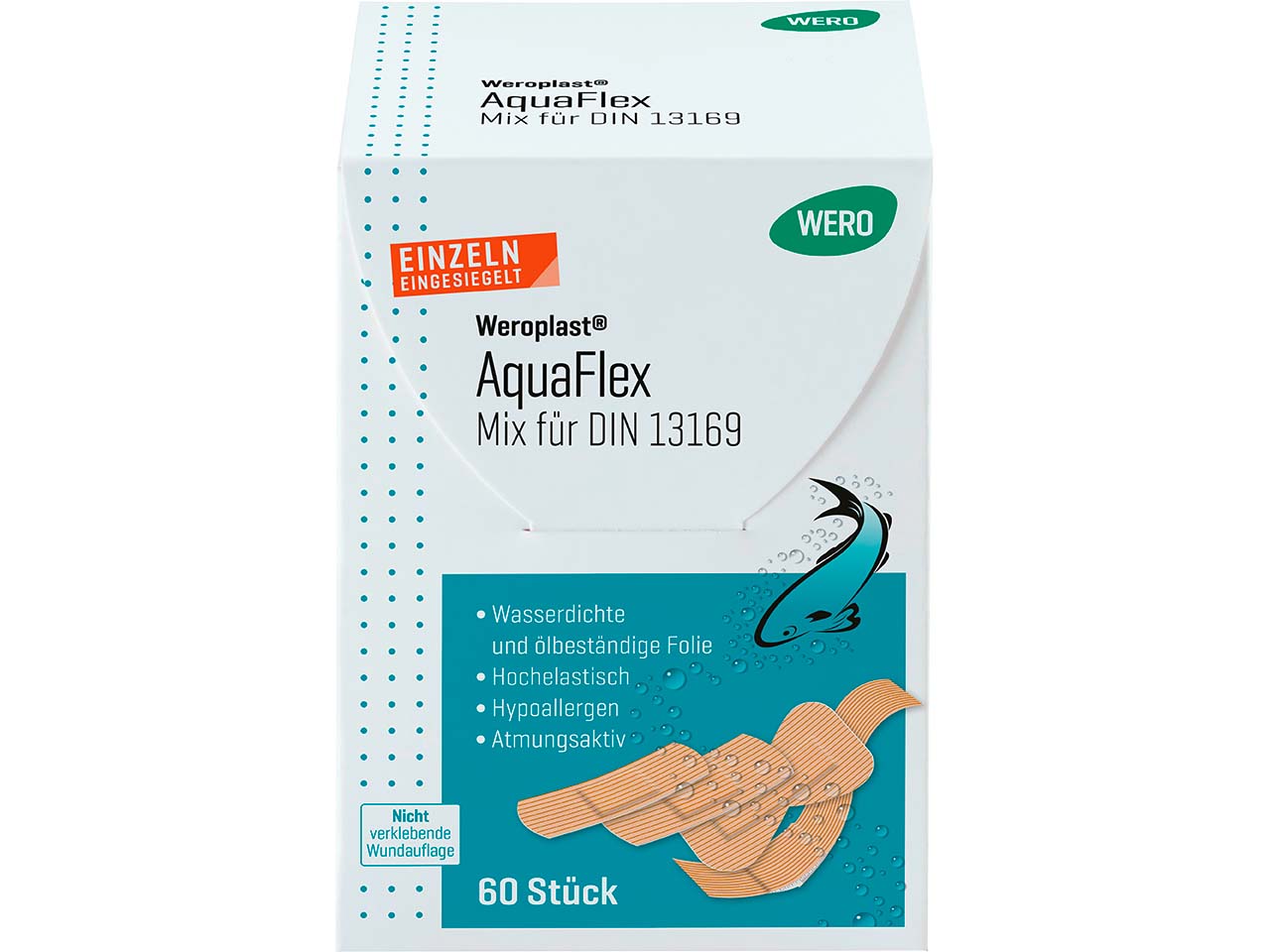 WERO Weroplast AquaFlex Mix für DIN 13169, 60 Stück