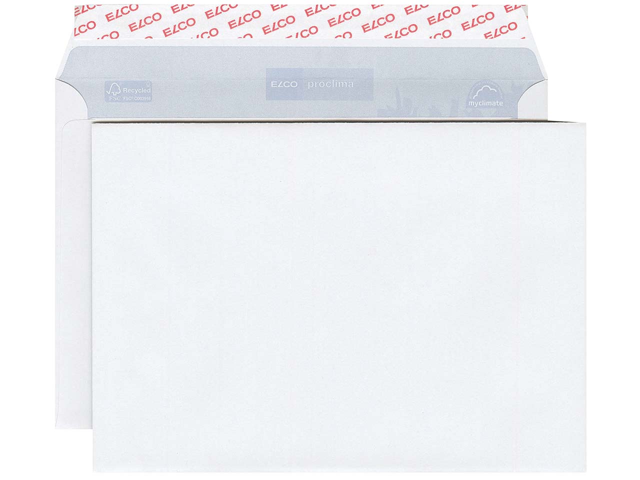 25 Elco Proclima Briefumschläge DIN C5, mit Haftklebung, ohne Fenster