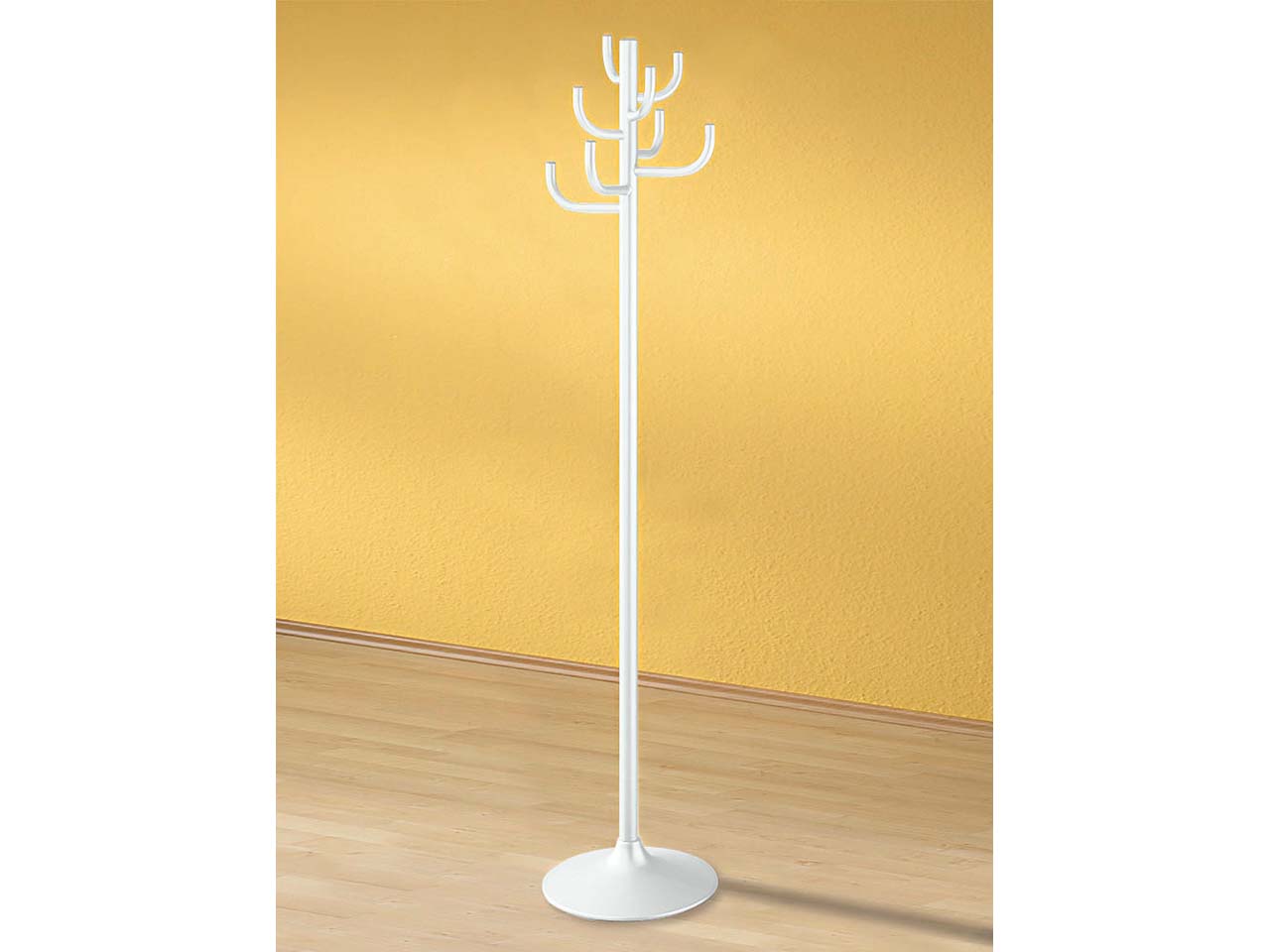 'Kaktus' Garderobe weiß 184x39cm