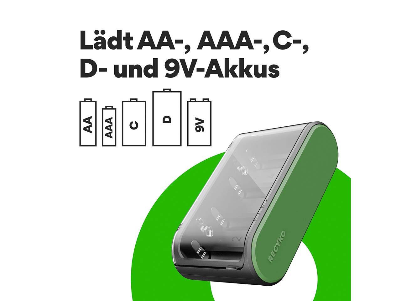 GP Battery USB-Universalladegerät "B631" für alle gängigen Akkutypen