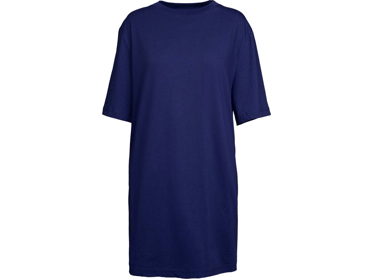 MELA Bio-Damen-Mini-T-Shirt-Kleid "BAASU" oversized, summer night, Gr. L