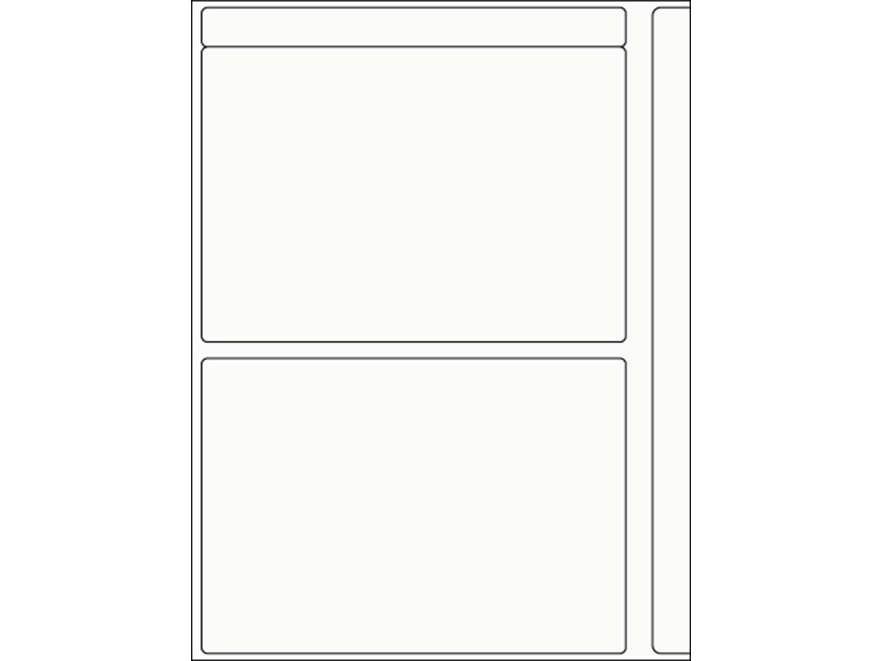 40 Etiketten 74 x 105 mm