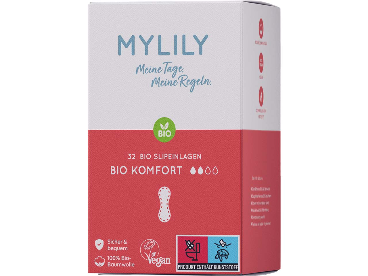 32 MYLILY Bio-Slipeinlagen, komfort