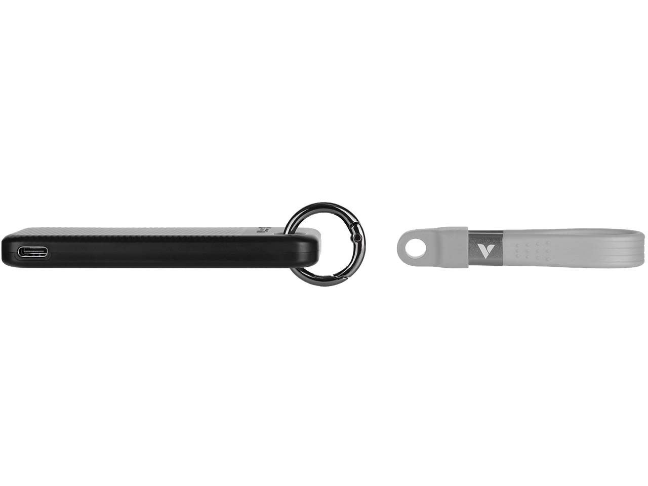 Verbatim Externe SSD-Festplatte "Pocket" schwarz, grau 2 TB