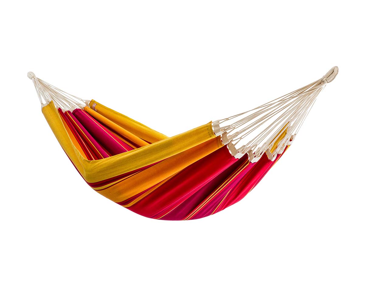 HängemattenGlück Tuchhängematte 'BELEZA' rubin