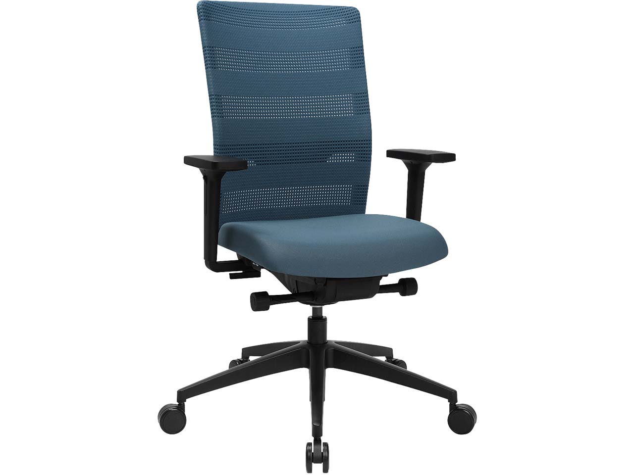 Topstar Bürodrehstuhl "Sitness AirWork" mit Armlehnen, petrol