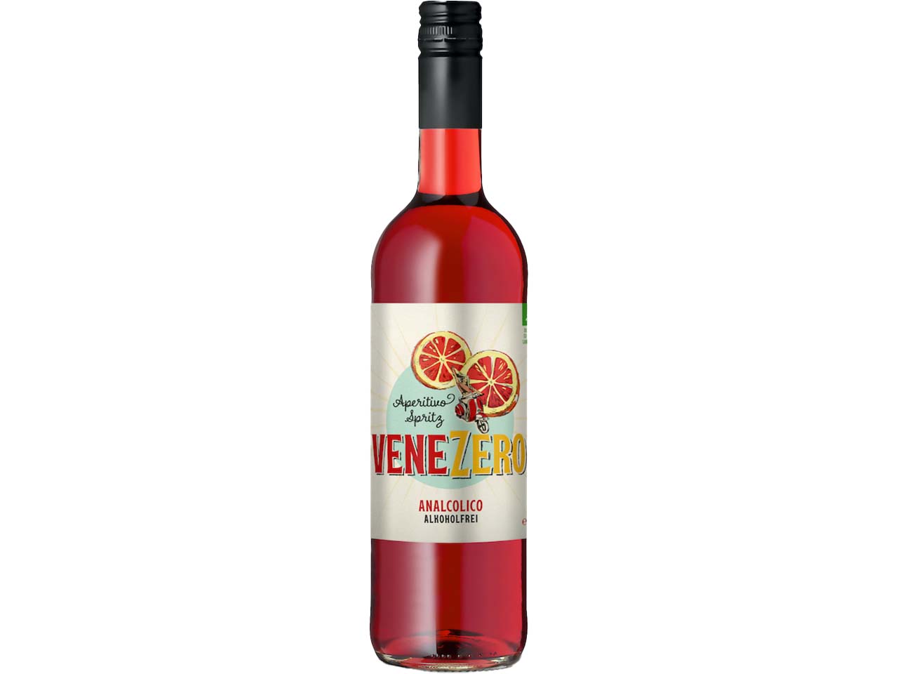 Alkoholfreier Bio-Aperitif VENEZERO Spritz 0,75 l