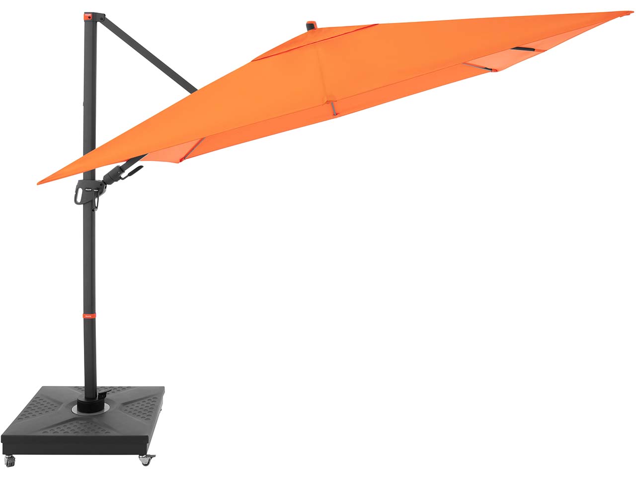 doppler Pendelschirm "myZone AX" 280 x 280 cm, orange