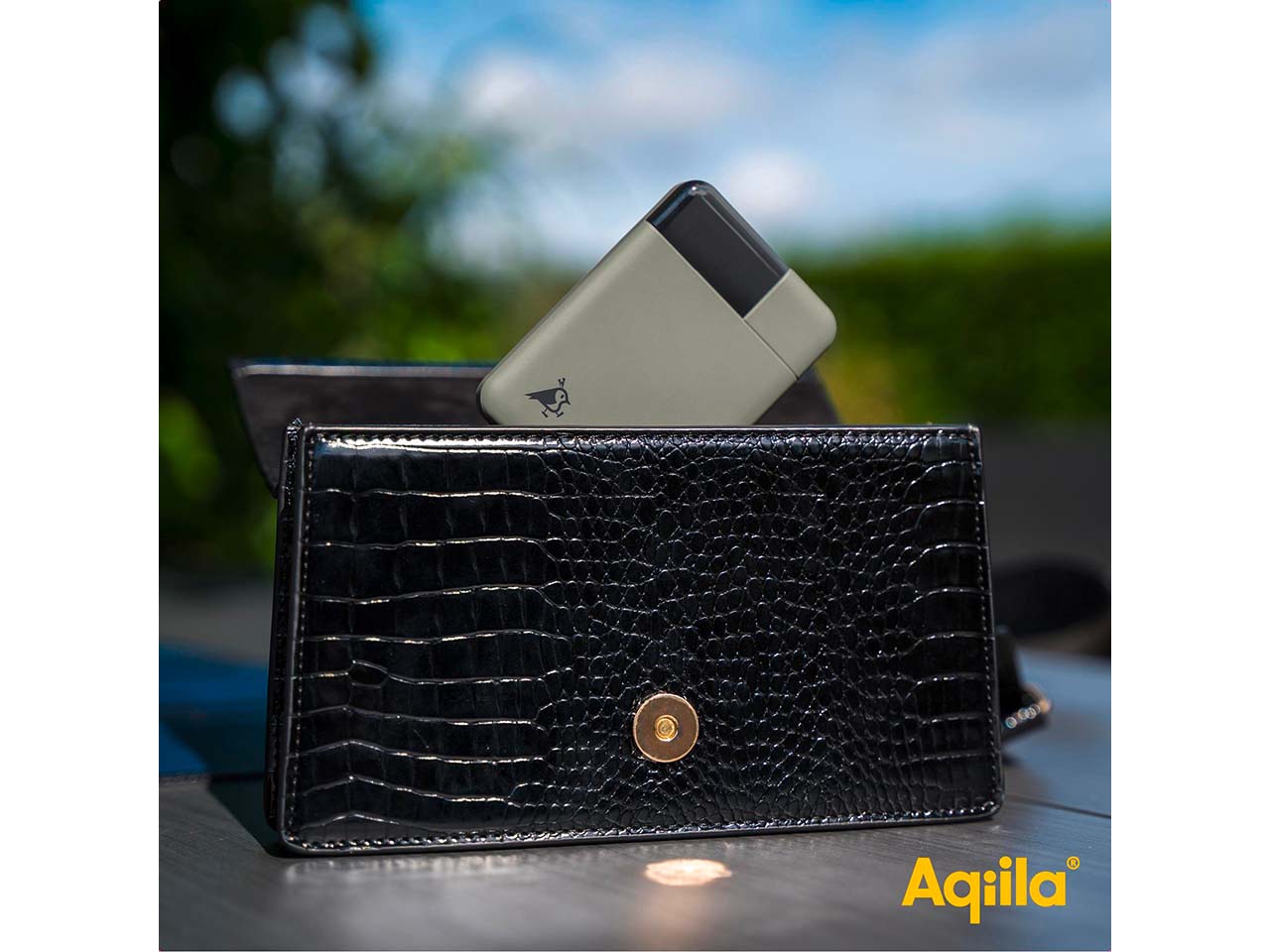 Aqiila Powerbank "Powerbird B5" 5.000 mAh, moosgrün