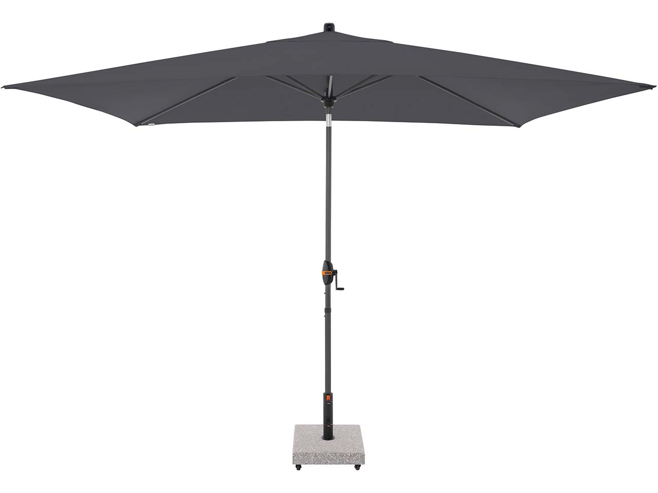 doppler Sonnenschirm "myZone Auto Tilt" 300 x 200 cm, HV, anthrazit