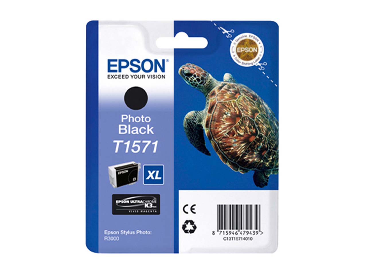 Epson Tintenpatrone T1571 photoschwarz