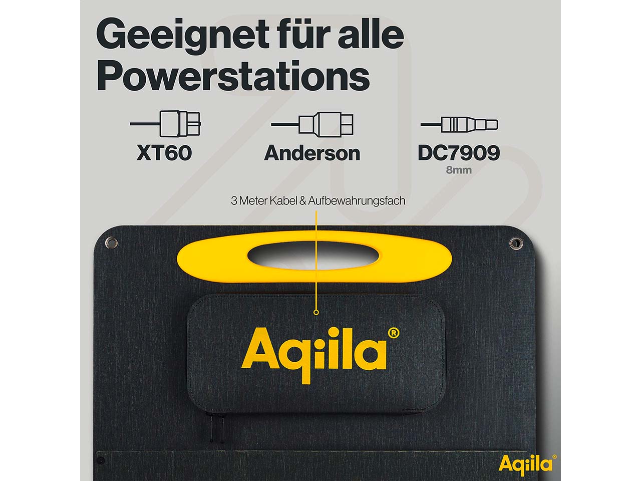 Aqiila tragbares Solarpanel "Sunbird P200" 200W