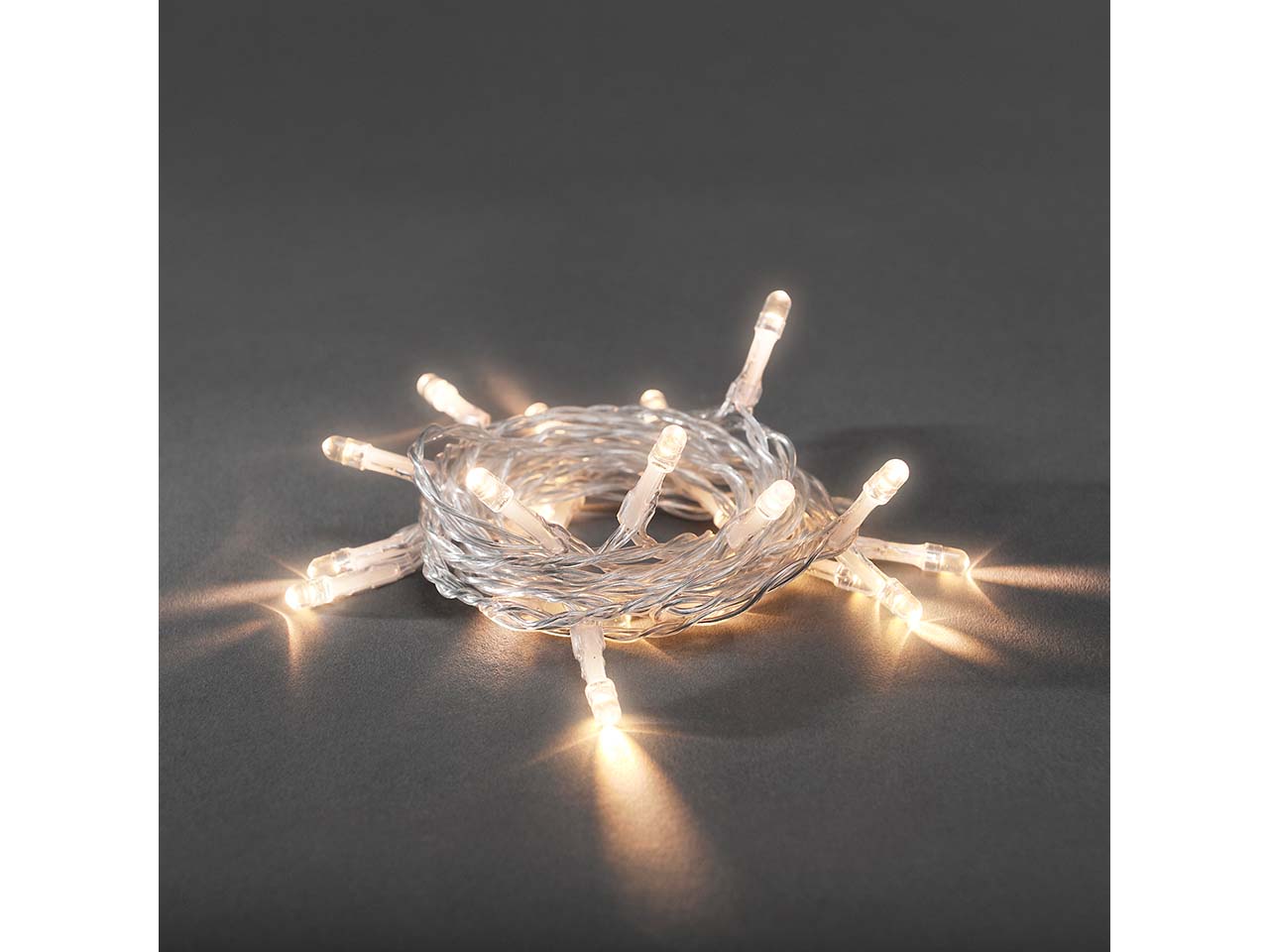 Konstsmide LED-Lichterkette, mit Schalter, 6h Timer, 20 Dioden warmweiß