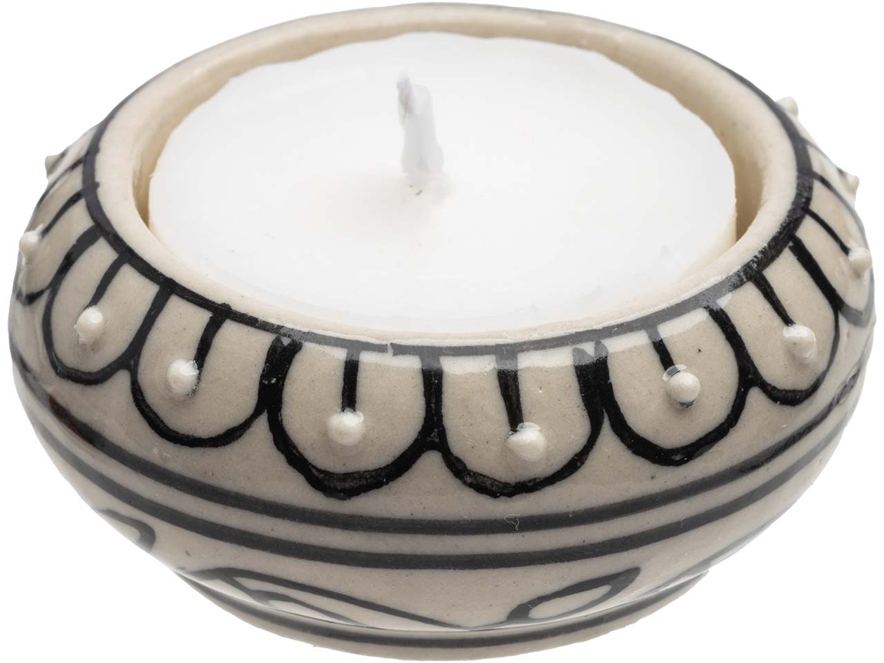 tranquillo Teelichthalter "TRADITIONAL" creme