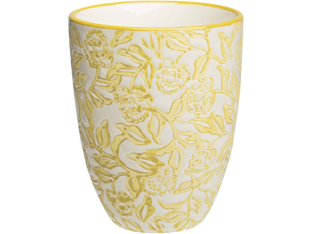 tranquillo Becher "RUSTIC", 150 ml, gelb