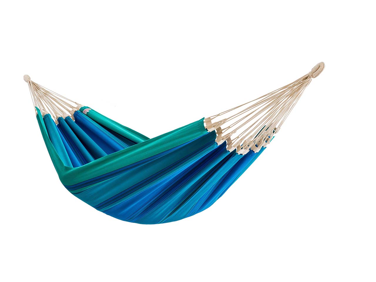 HängemattenGlück Tuchhängematte 'BELEZA' azur