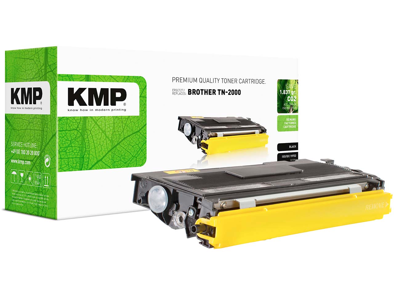 KMP Toner ersetzt Brother TN-2000 schwarz