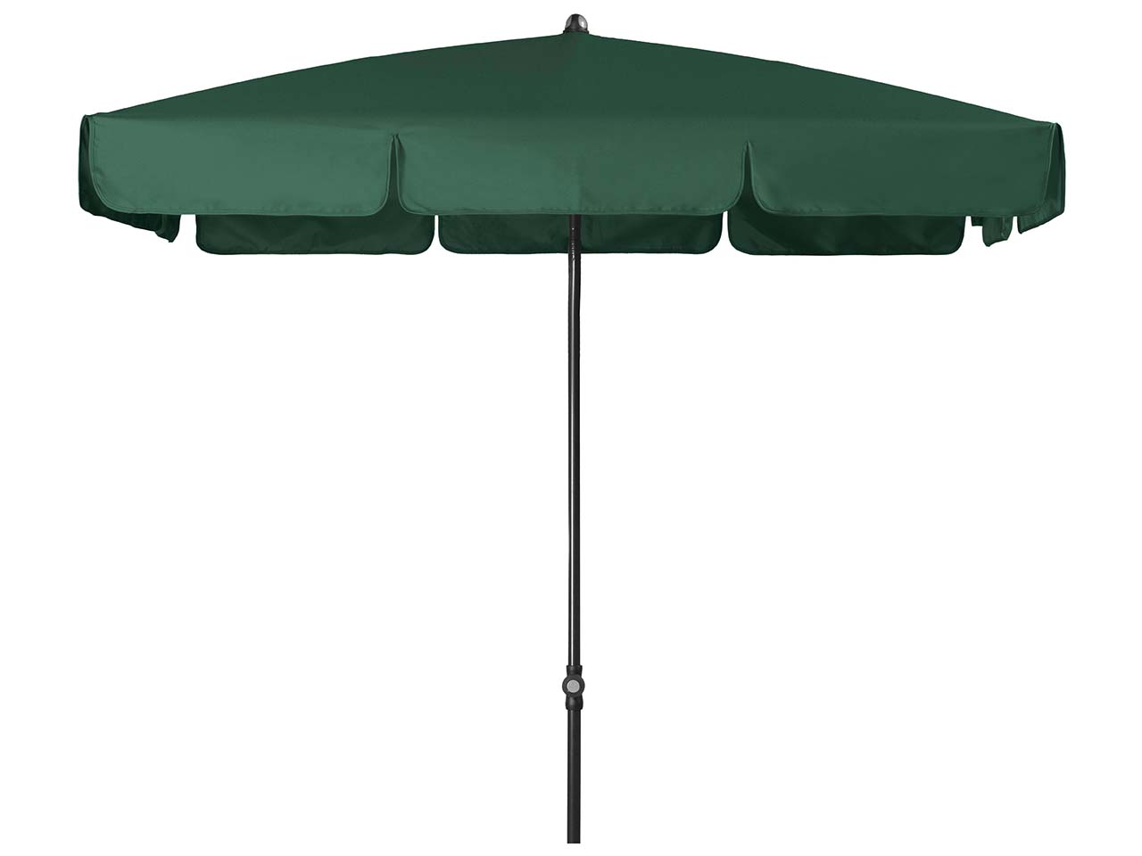 doppler Sonnenschirm "Sunline Waterproof" 185 x 120 cm, dunkelgrün