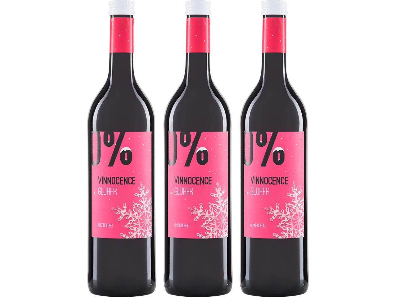 VINNOCENCE Glüher-Paket, 3 x 0,735 l, alkoholfrei