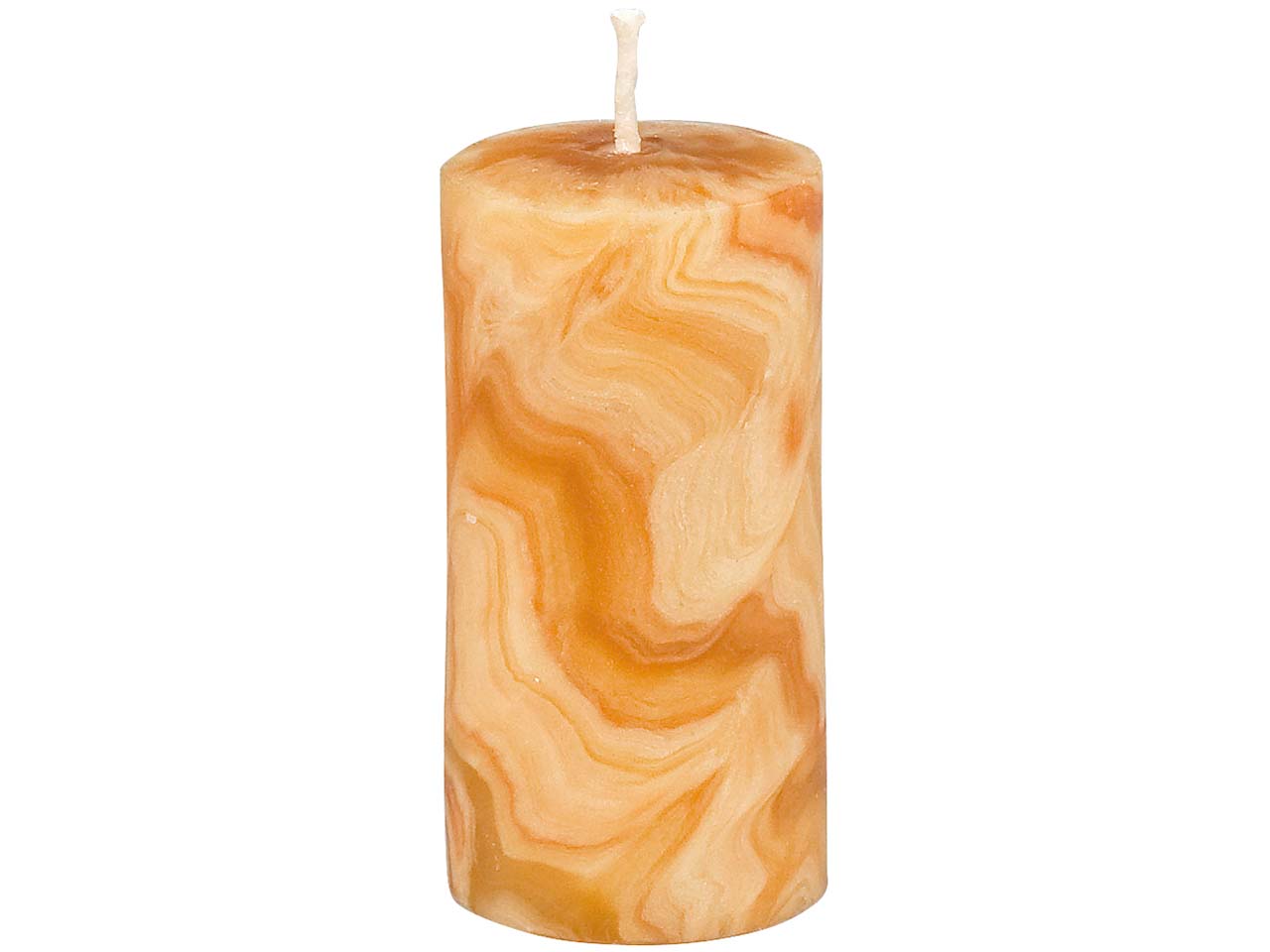 Stumpenkerze aus Bienenwachs 50 x 100 mm, natur