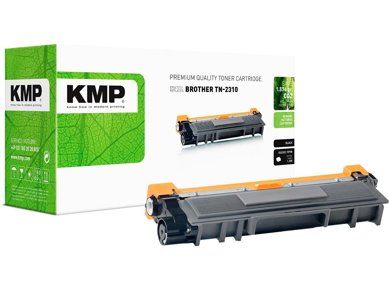 KMP Toner ersetzt Brother TN-2310 schwarz