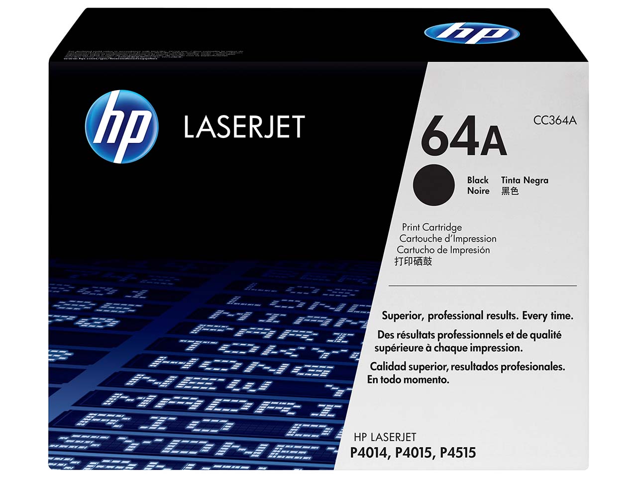 hp Druckkassette CC364A, Nr. 64A schwarz