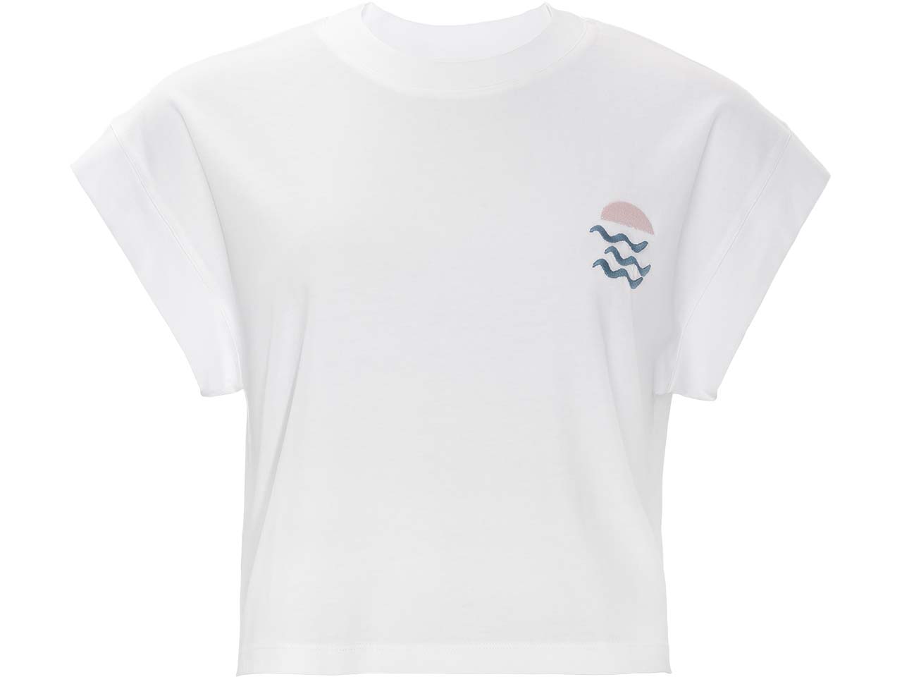 trueStory Bio-Damen-T-Shirt 'DANBI' cropped, ART E, Gr. S